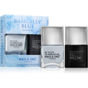 Nails Inc. Basically Blue körömlakk szett