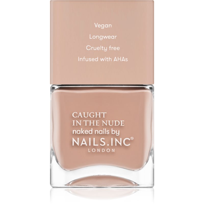 Nails Inc. Caught in the nude körömlakk árnyalat Mykonos Beach 14 ml-Ár
