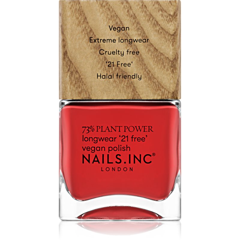 Nails Inc. Vegan Nail Polish hosszantartó körömlakk árnyalat Eco Ego 14 ml-Ár