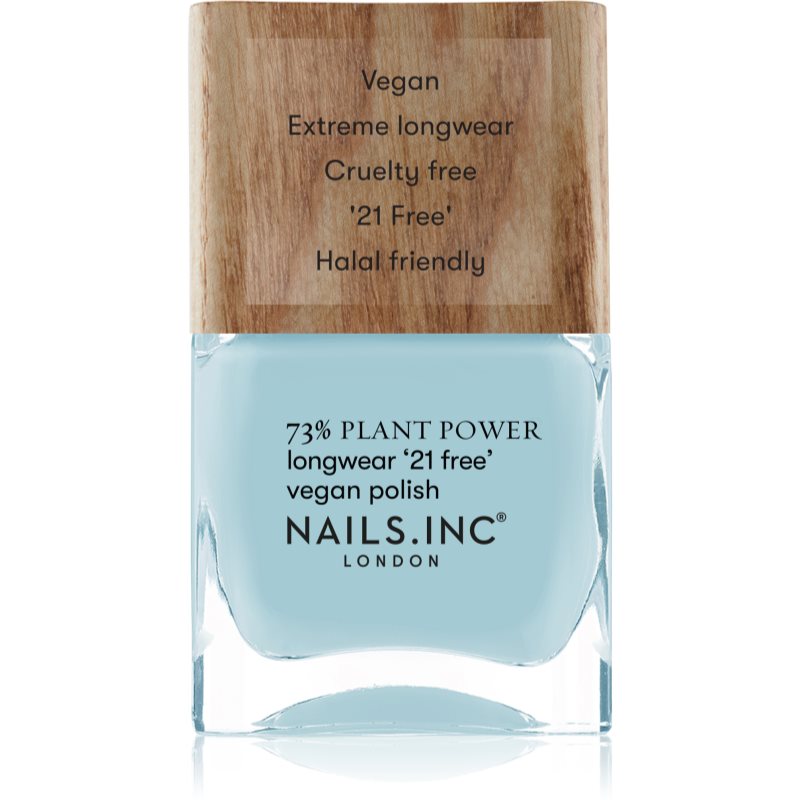 Nails Inc. Vegan Nail Polish hosszantartó körömlakk árnyalat Sky's My Limit 14 ml-Ár