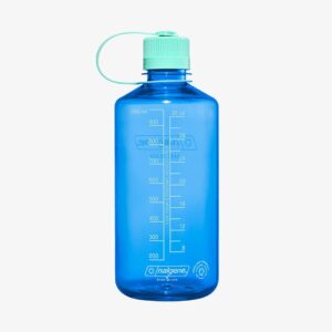 Nalgene 1000ml Narrow Mouth Sustain Water Bottle Cornflower Blue Universal-alacsony-ár