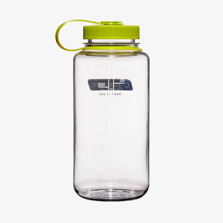 Nalgene Wide-Mouth 1000ml Sustain Bottle Clear Universal-alacsony-ár
