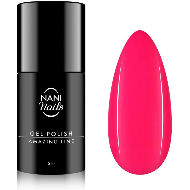 NaniNails Amazing Line géles körömlakk árnyalat Neon Pink 5 ml-ár