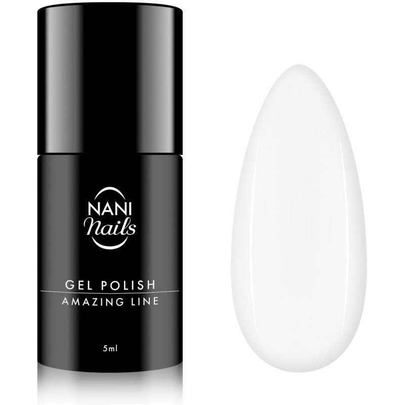NaniNails Amazing Line géles körömlakk árnyalat Snow White 5 ml-ár
