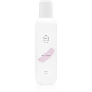 NaniNails NANI Peach tiszta aceton a gél lakk eltávolítására 100 ml-ár