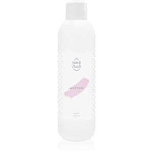 NaniNails NANI Peach tiszta aceton a gél lakk eltávolítására 1000 ml-ár