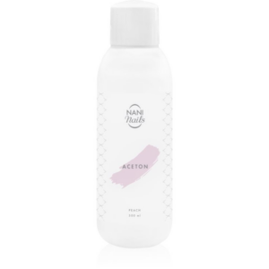 NaniNails NANI Peach tiszta aceton a gél lakk eltávolítására 500 ml-ár