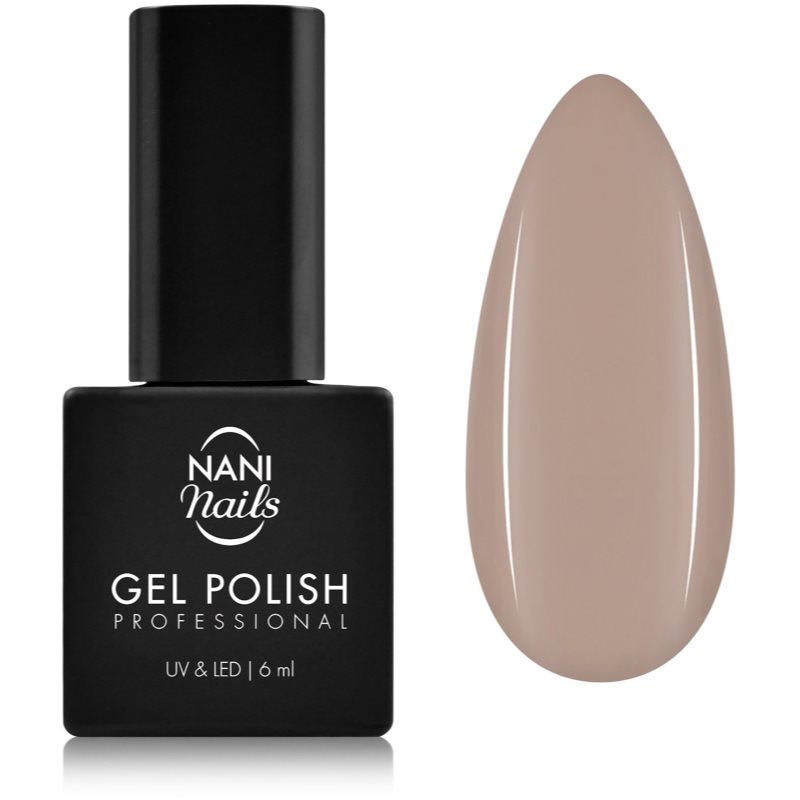 NaniNails NANI Professional géles körömlakk árnyalat Light Coffee 6 ml-ár
