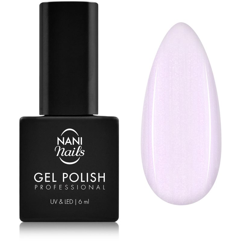 NaniNails NANI Professional géles körömlakk árnyalat Lila Sheen 6 ml-ár