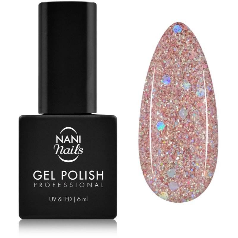 NaniNails NANI Professional géles körömlakk árnyalat Party Lady 6 ml-ár