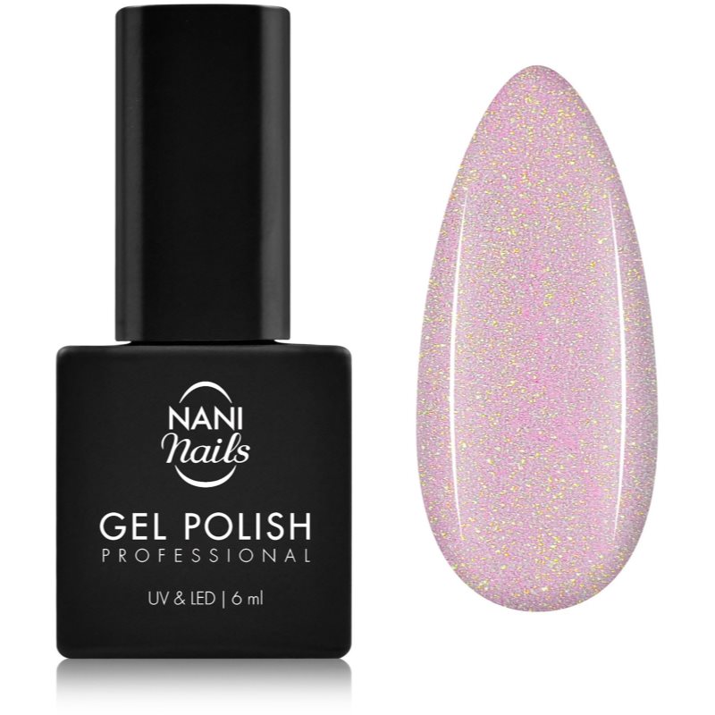 NaniNails NANI Professional géles körömlakk árnyalat Violet Pearl 6 ml-ár