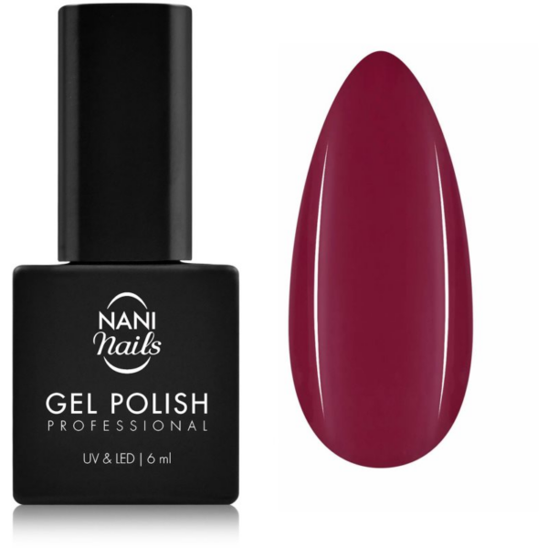 NaniNails NANI Professional géles körömlakk árnyalat Wine Drop 6 ml-ár