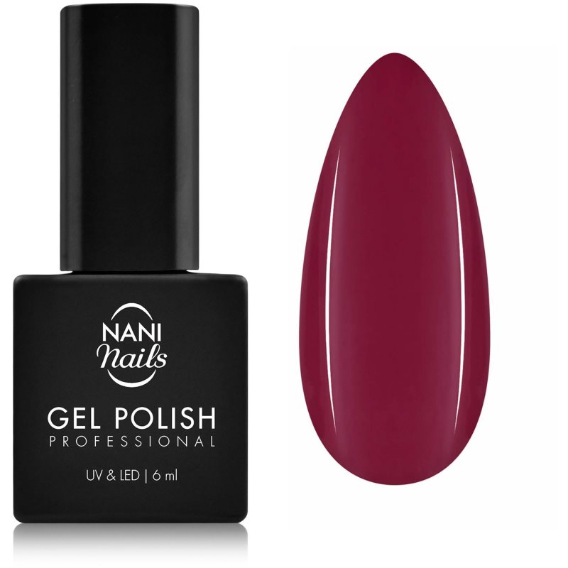 NaniNails NANI Professional géles körömlakk árnyalat Wine Drop 6 ml-ár