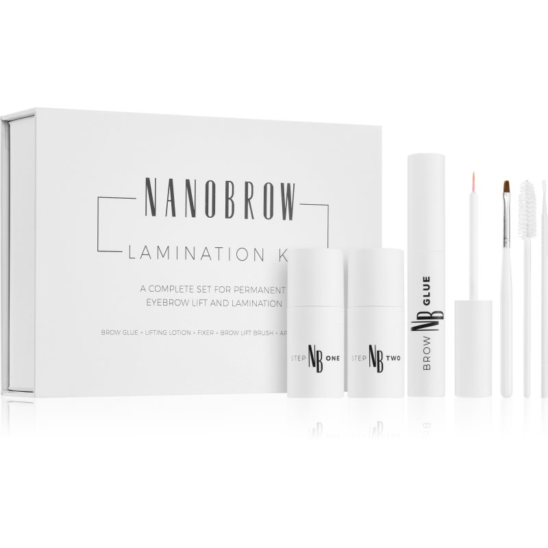 Nanobrow Lamination Kit Szemöldökformázó készlet-Ár
