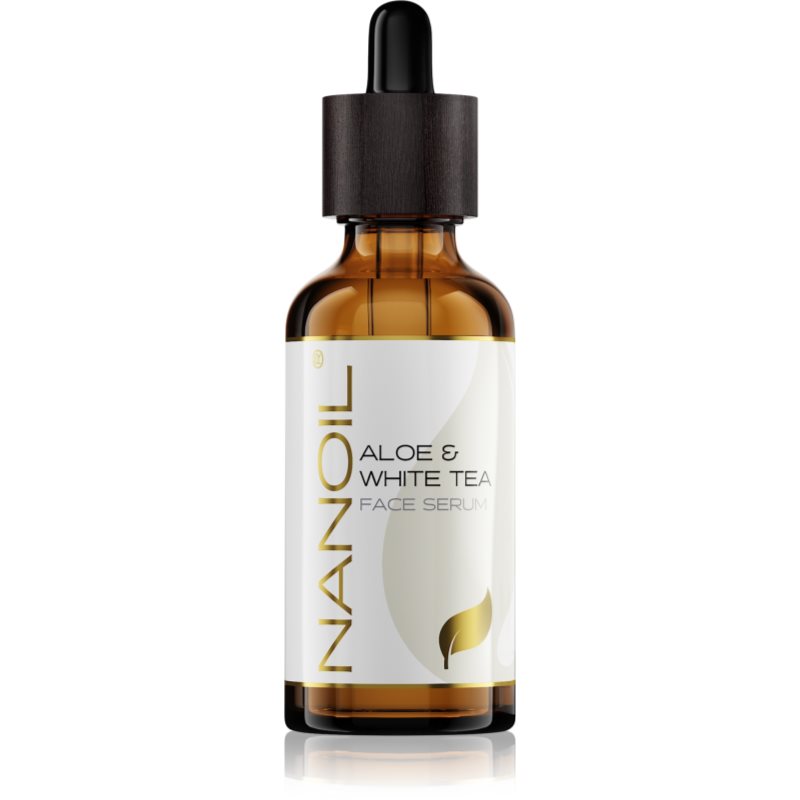 Nanoil Aloe & White Tea bőr szérum Aloe verával és fehér teával 50 ml-ár