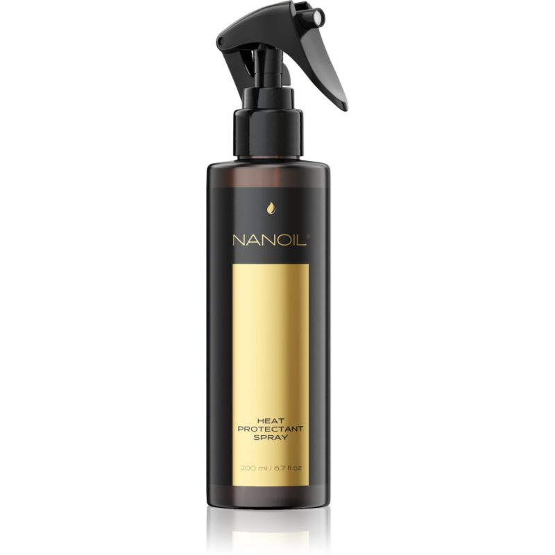 Nanoil Heat Protectant Spray védőspray a haj hőformázásához 200 ml-ár