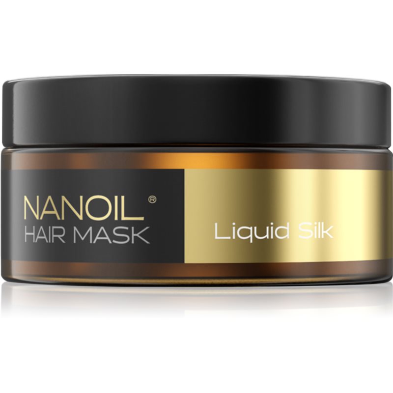 Nanoil Liquid Silk selymes regeneráló ápolás hajra 300 ml-ár