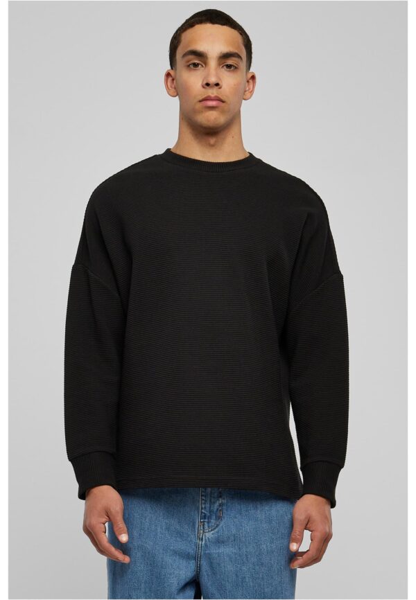 Naps Interlock Crew black sleeve pattern