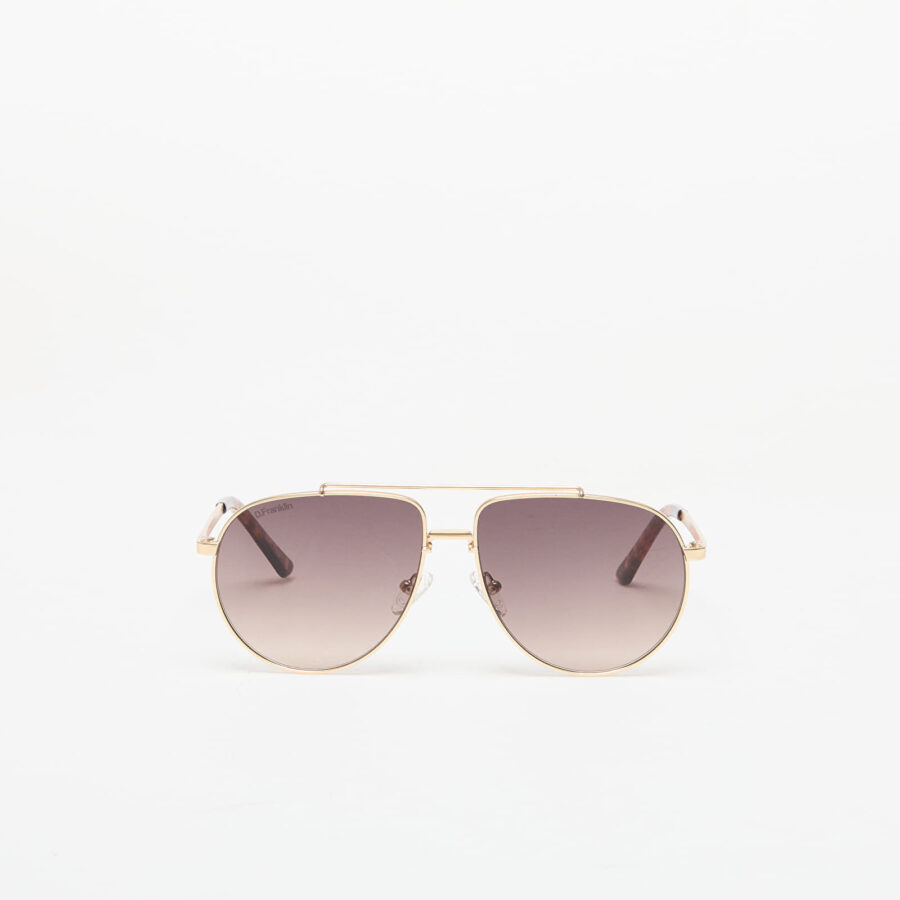 Napszemüveg D.Franklin Aviator Legacy Sunglasses Gold/ Brown Universal-alacsony-ár