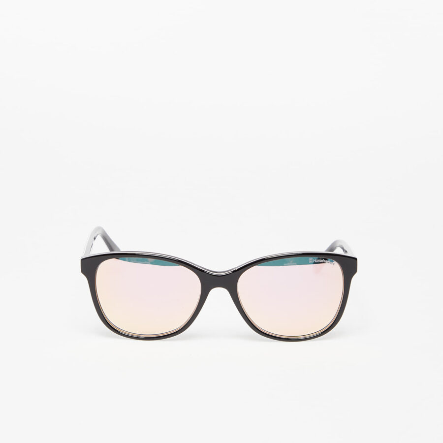 Napszemüveg Horsefeathers Chloe Sunglasses Gloss Black/Mirror Rose Universal-alacsony-ár
