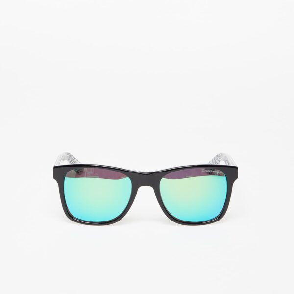 Napszemüveg Horsefeathers Foster Sunglasses Zebra/Mirror Green Universal-alacsony-ár