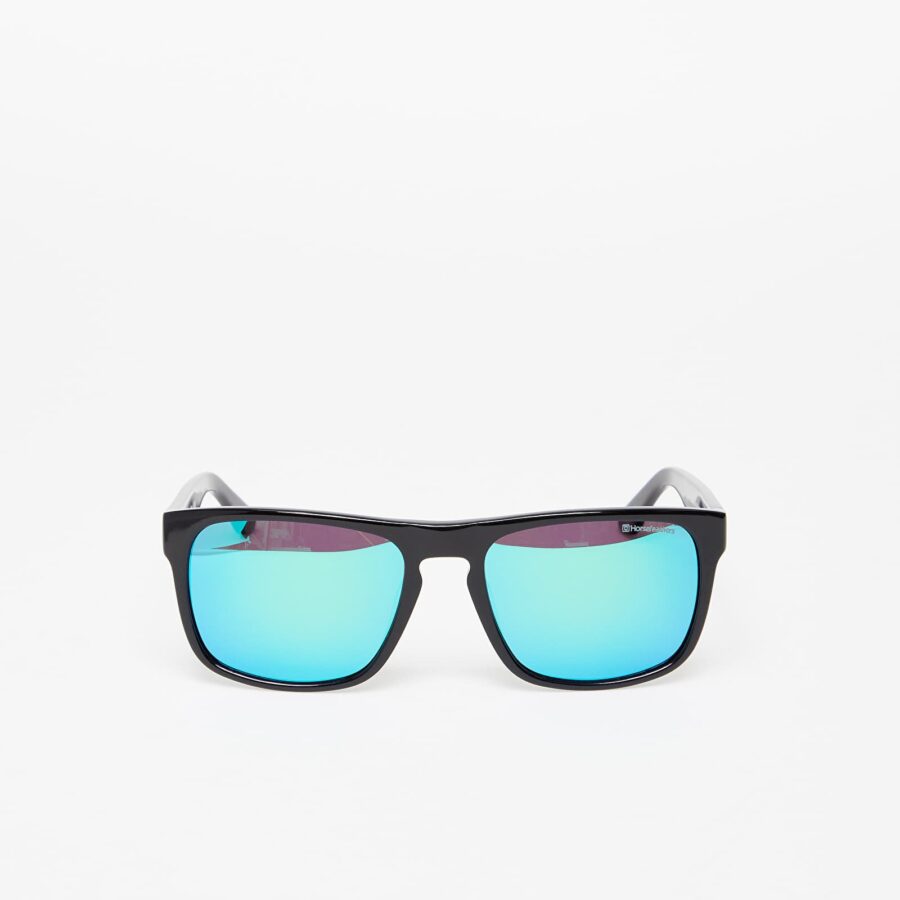 Napszemüveg Horsefeathers Keaton Sunglasses Gloss Black/Mirror Green Universal-alacsony-ár