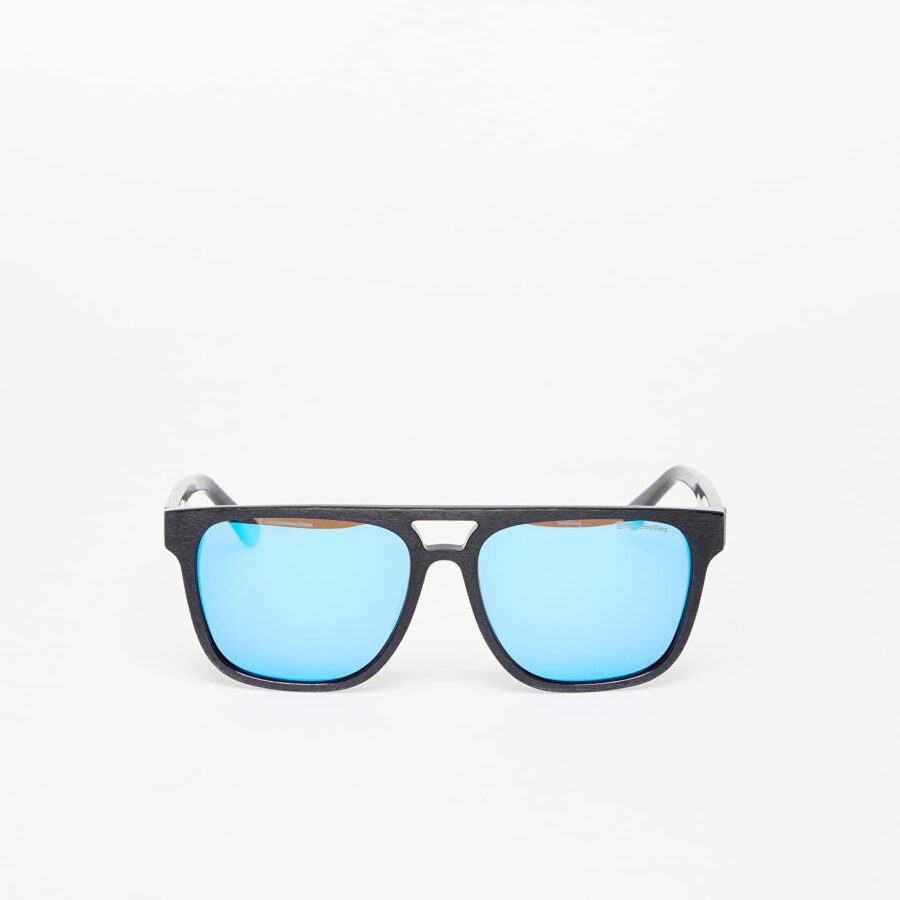 Napszemüveg Horsefeathers Trigger Sunglasses Brushed Black/Mirror Blue Universal-alacsony-ár