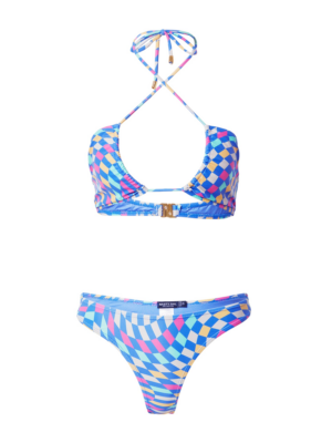 Nasty Gal Bikini  kék / sárga / zöld / rózsaszín-Ár