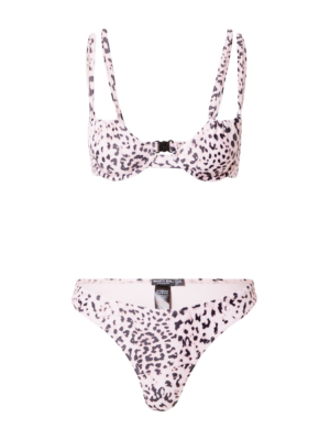 Nasty Gal Bikini  rózsa / fekete-Hungary