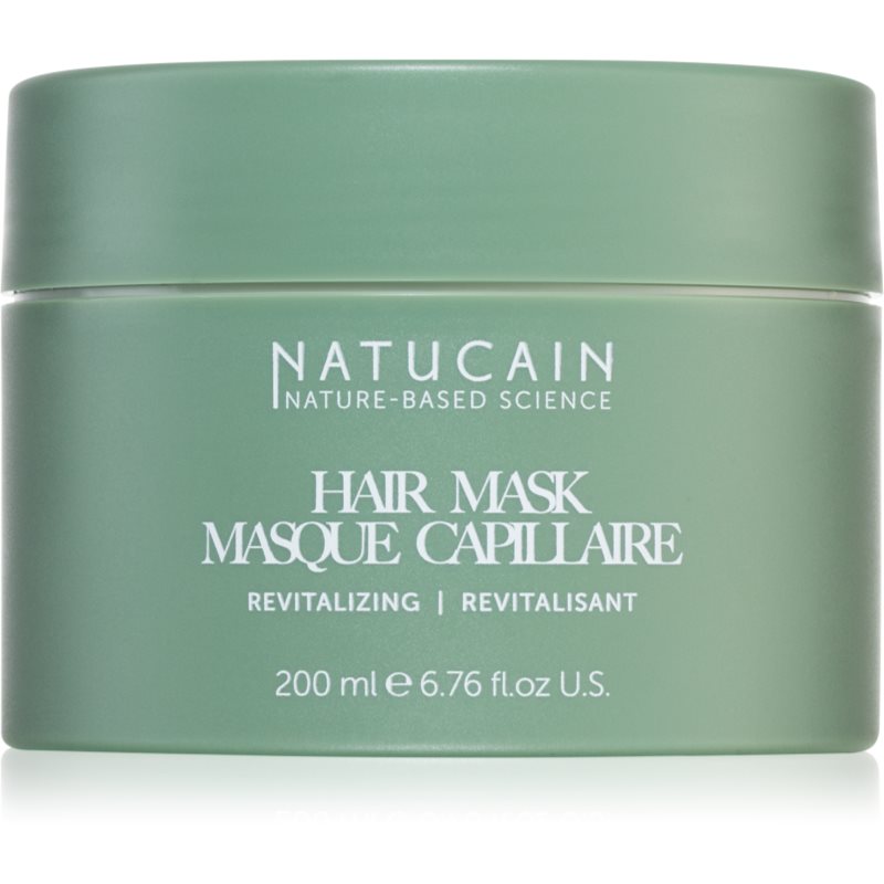 Natucain Revitalizing Hair Mask mélyen tápláló hajmaszk kihullásra hajlamos