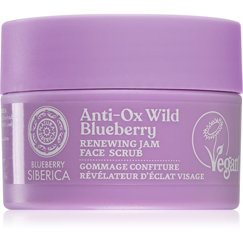 Natura Siberica Anti-Ox Wild Blueberry megújító peeling az arcra 50 ml-Ár