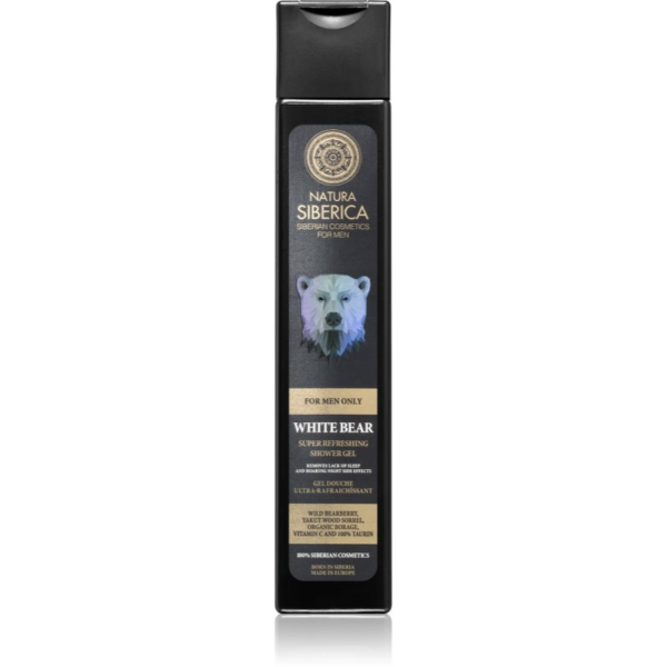 Natura Siberica For Men Only felfrissítő tusfürdő gél uraknak 250 ml-Ár