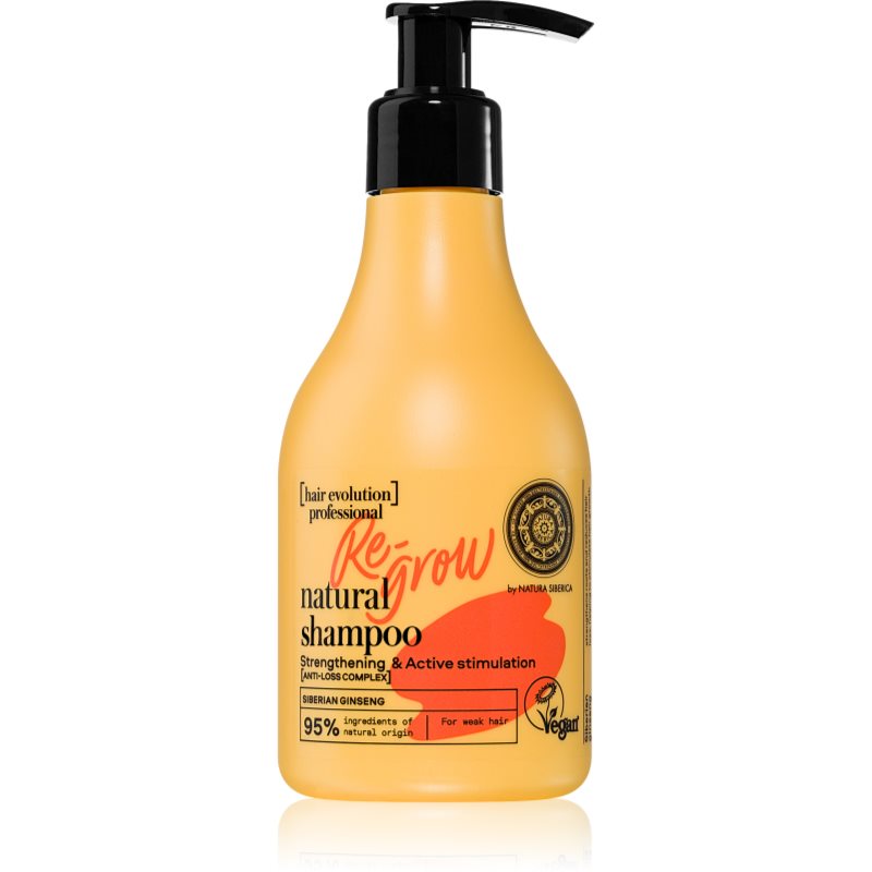 Natura Siberica Hair Evolution Re-Grow erősítő sampon kihullásra hajlamos
