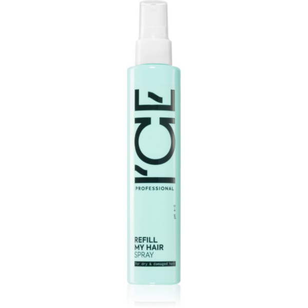 Natura Siberica ICE Professional Refill My Hair öblítést nem igénylő hidratáló ápolás spray -ben 100 ml