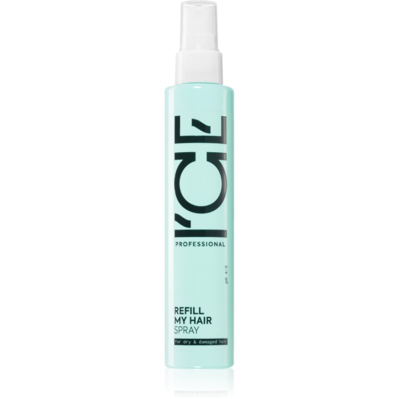 Natura Siberica ICE Professional Refill My Hair öblítést nem igénylő hidratáló ápolás spray -ben 100 ml
