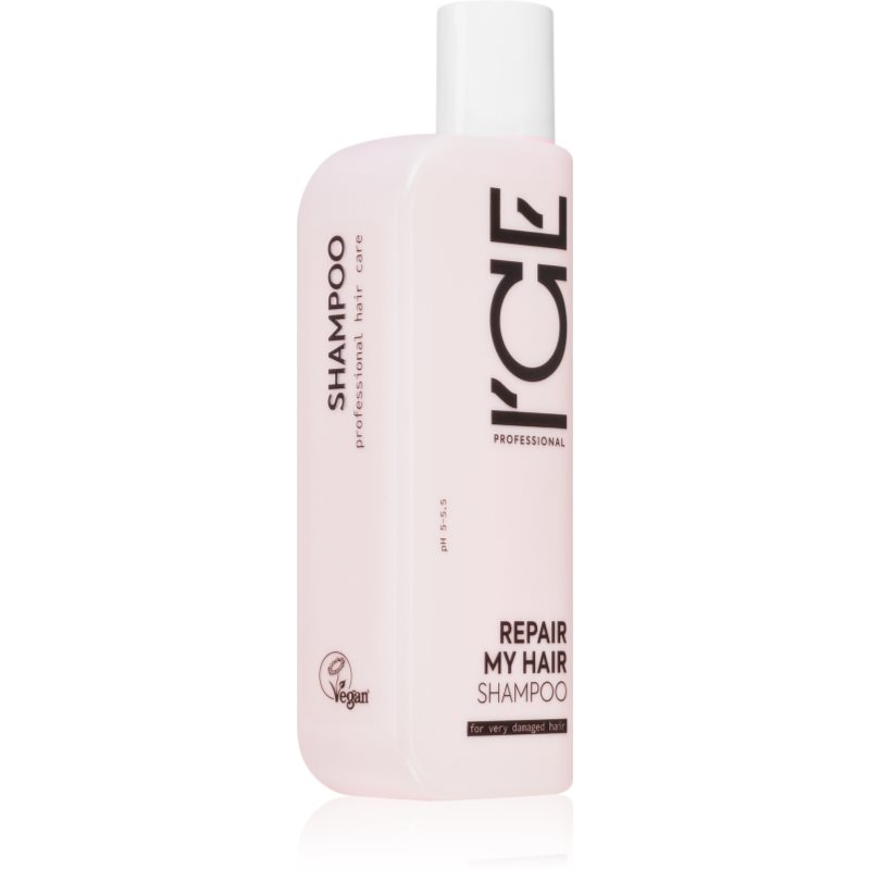 Natura Siberica ICE Professional Repair My Hair finom állagú tisztító sampon keratinnal 250 ml-Ár