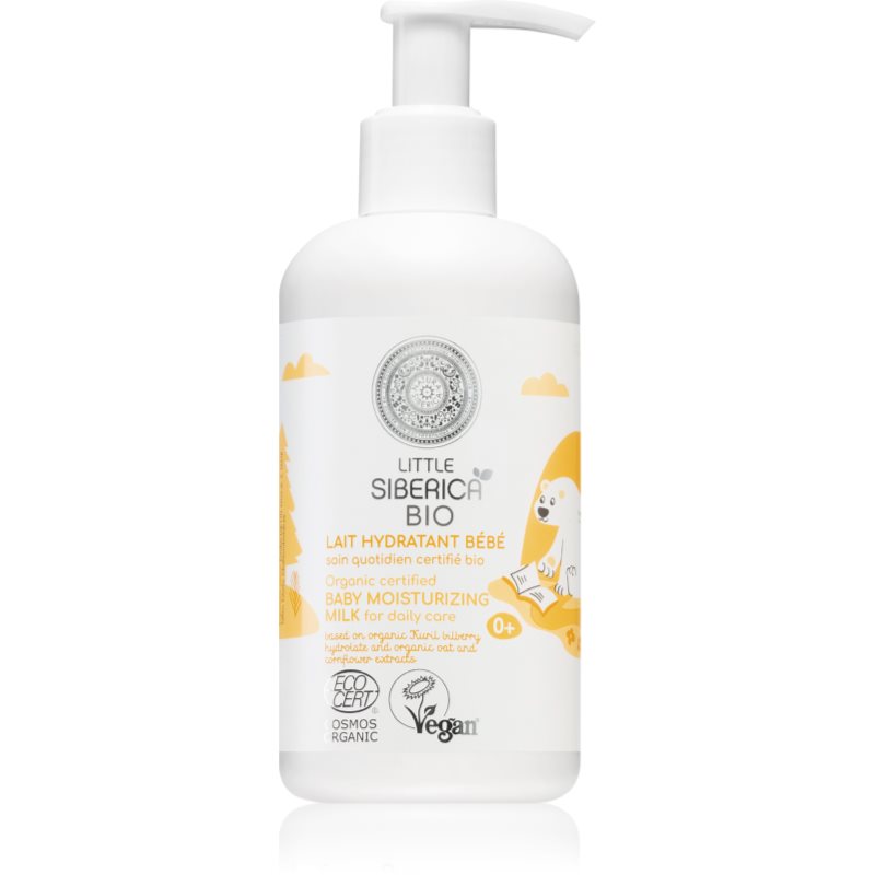 Natura Siberica Little Siberica BIO hidratáló tej gyermekeknek születéstől kezdődően 250 ml-Ár