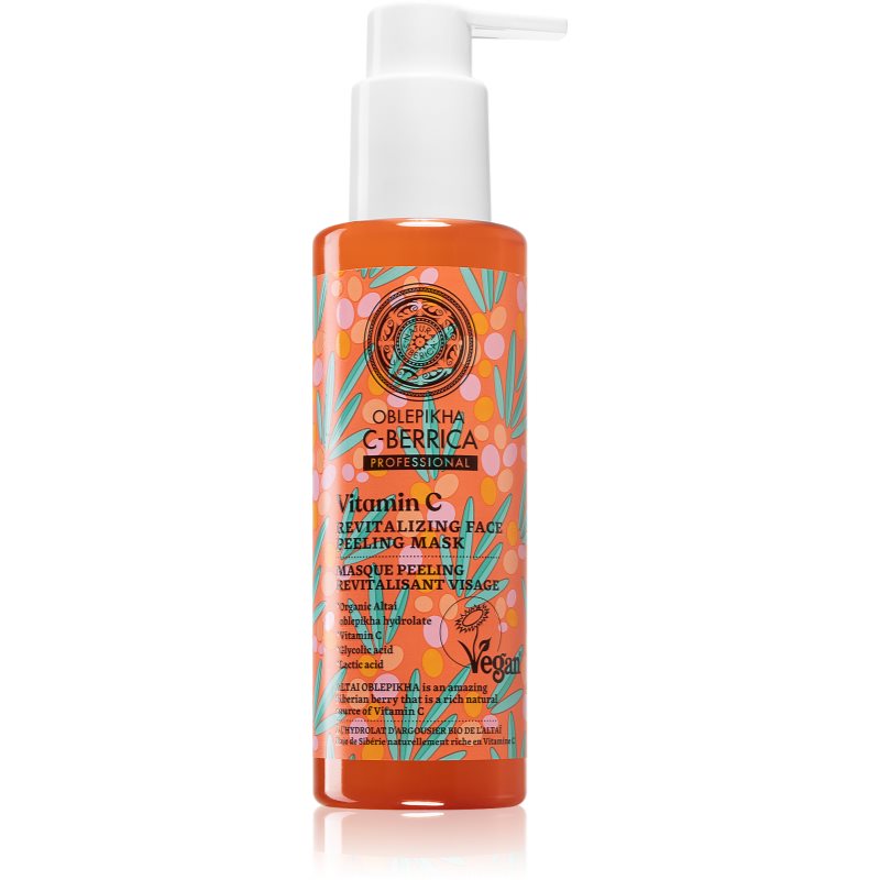 Natura Siberica Oblepikha C-Berrica revitalizáló maszk peeling hatással 145 ml-Ár