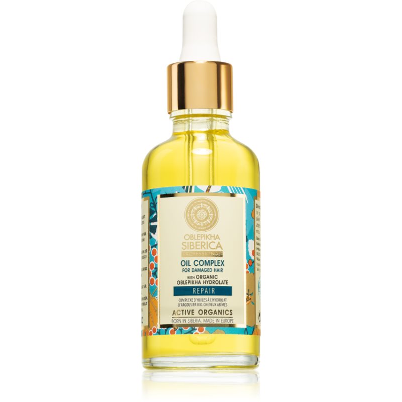 Natura Siberica Oblepikha (Sea-Buckthorn) hajápoló olaj a sérült hajra 50 ml-Ár