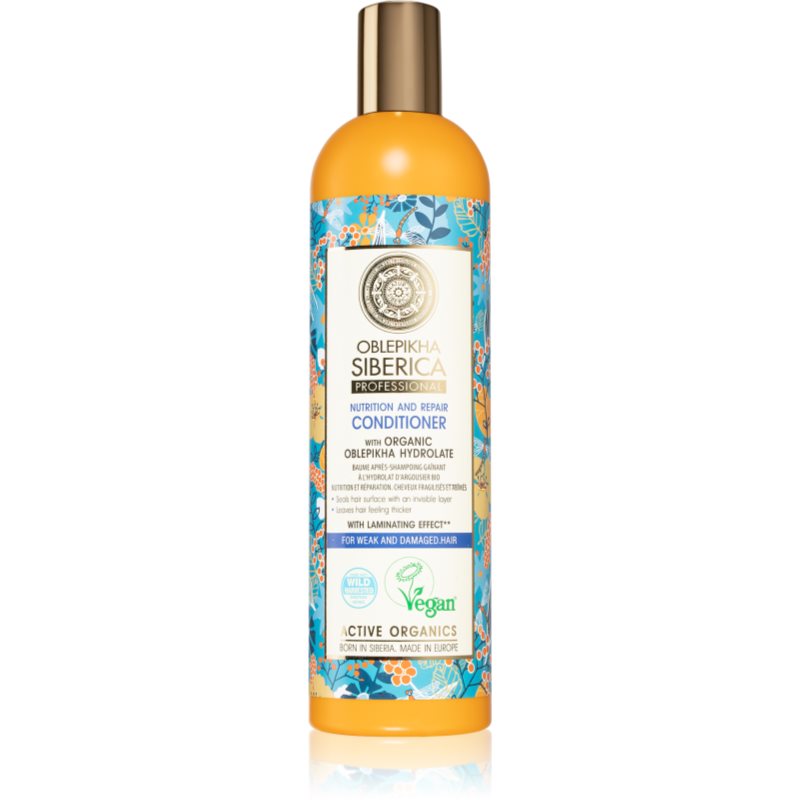 Natura Siberica Oblepikha (Sea-Buckthorn) kondicionáló a gyenge és sérült hajra 400 ml-Ár