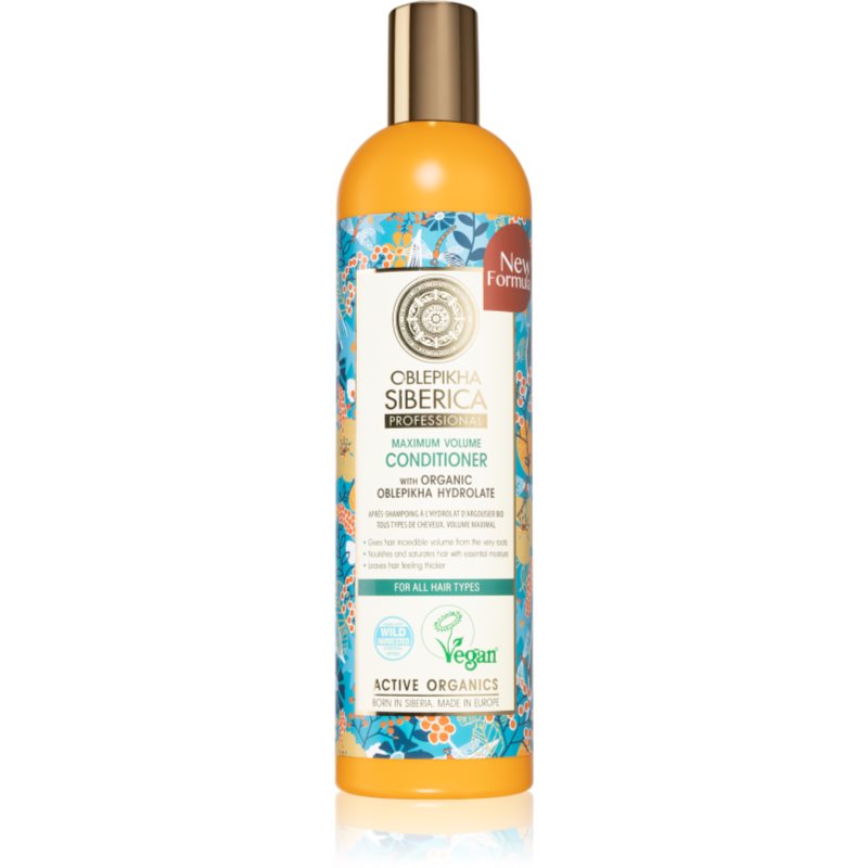 Natura Siberica Oblepikha (Sea-Buckthorn) kondicionáló a haj maximális dússágáért 400 ml-Ár