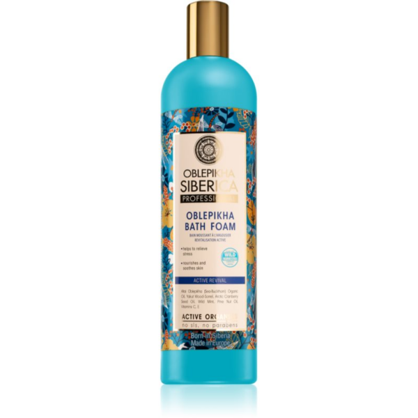 Natura Siberica Oblepikha (Sea-Buckthorn) megújító fürdőhab 550 ml-Ár