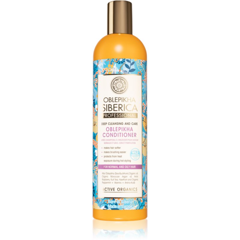 Natura Siberica Oblepikha (Sea-Buckthorn) mélytisztító kondicionáló normál és zsíros hajra 400 ml-Ár