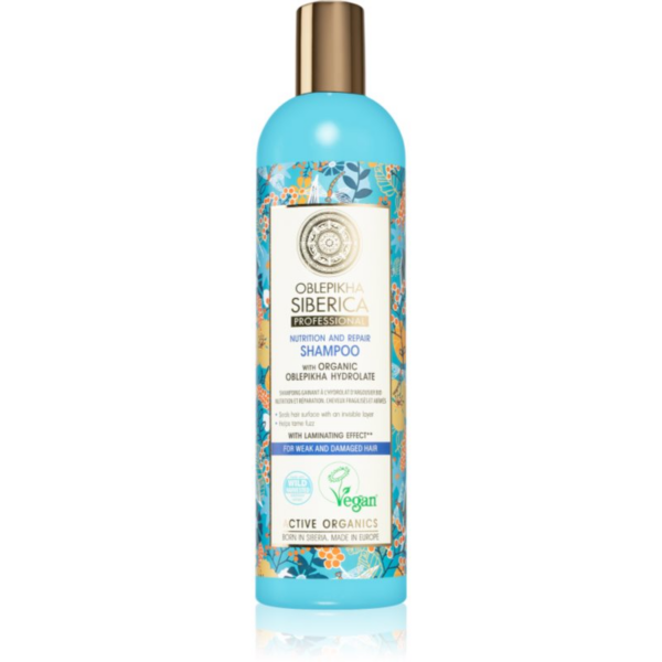 Natura Siberica Oblepikha (Sea-Buckthorn) sampon a gyenge és sérült hajra 400 ml-Ár