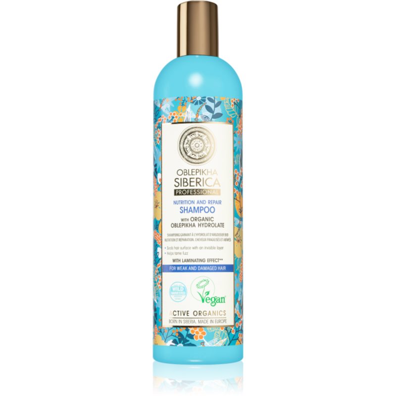 Natura Siberica Oblepikha (Sea-Buckthorn) sampon a gyenge és sérült hajra 400 ml-Ár