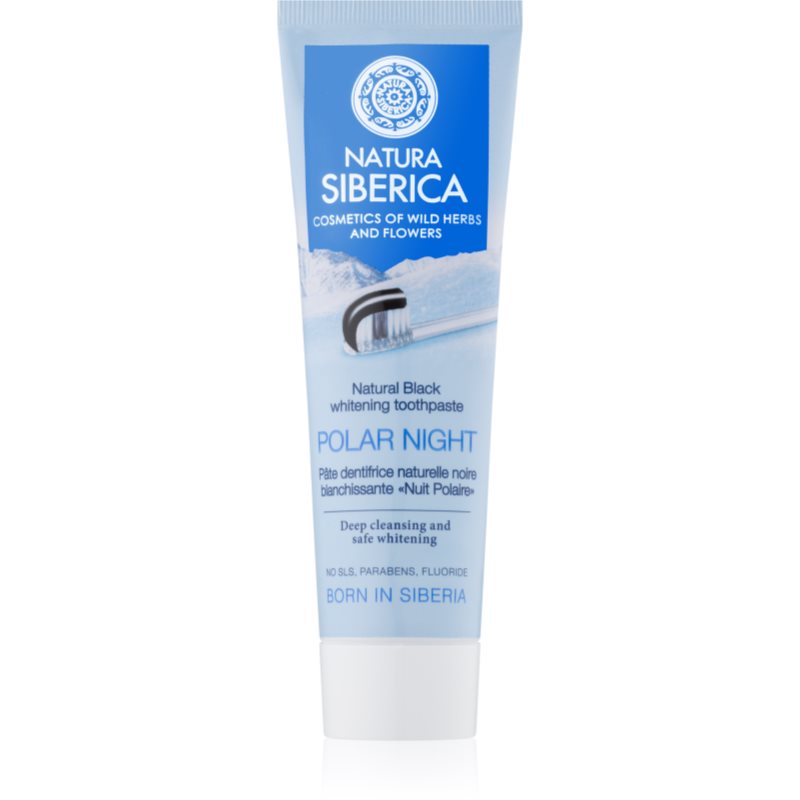 Natura Siberica Polar Night fekete fogfehérítő fogkrém 100 g-Ár