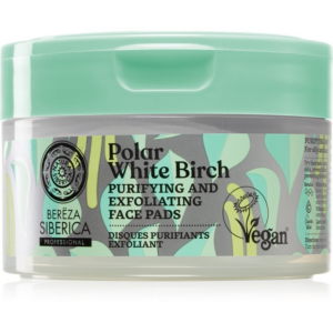 Natura Siberica Polar White Birch arctisztító peeling párnácskát zsíros és problémás bőrre 20 db-Ár