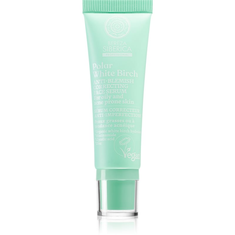 Natura Siberica Polar White Birch helyreállító szérum zsíros és problémás bőrre 30 ml-Ár