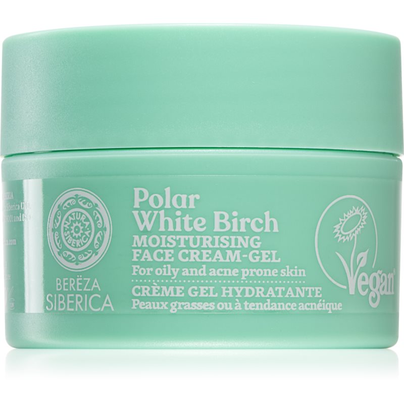Natura Siberica Polar White Birch hidratáló géles krém zsíros és problémás bőrre 50 ml-Ár