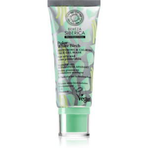 Natura Siberica Polar White Birch nyugtató és regeneráló maszk zsíros és problémás bőrre 100 ml-Ár